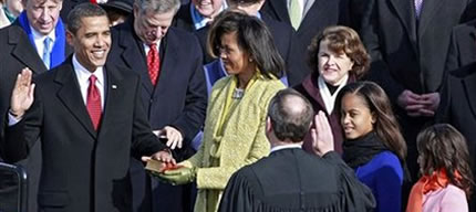 Obama swearing in